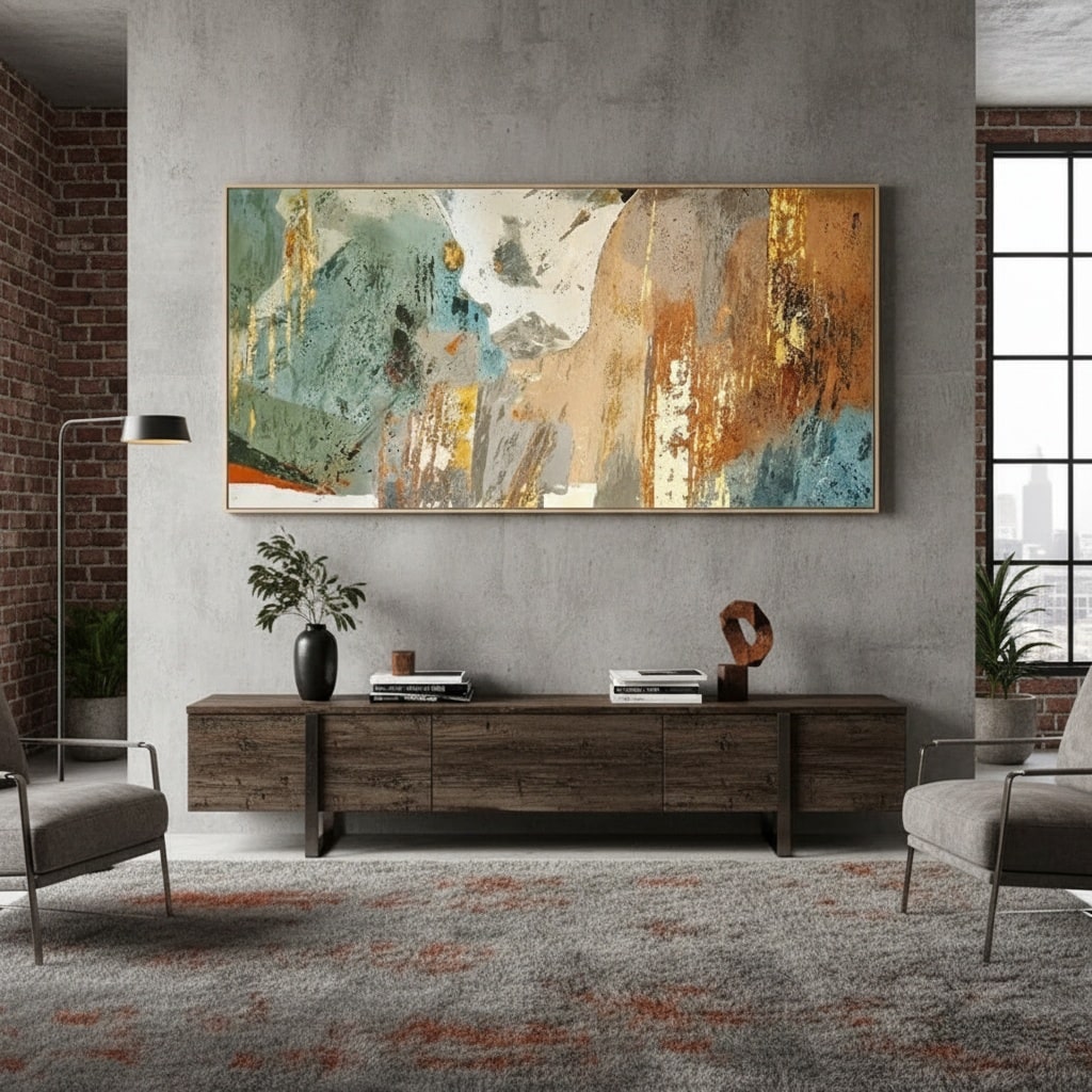 Elysian Tapestry (Hand-Painted Art)