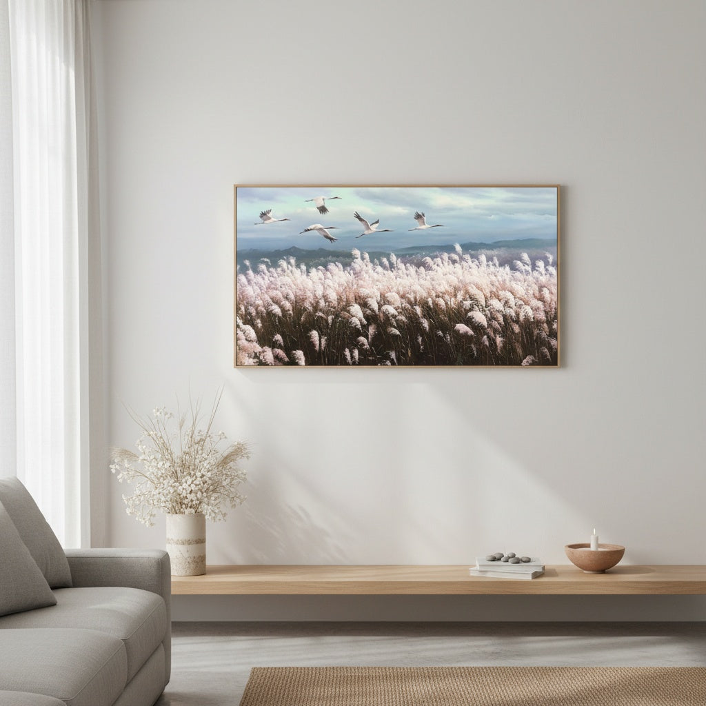 Serenity Skyscape (Hand-Painted Art)