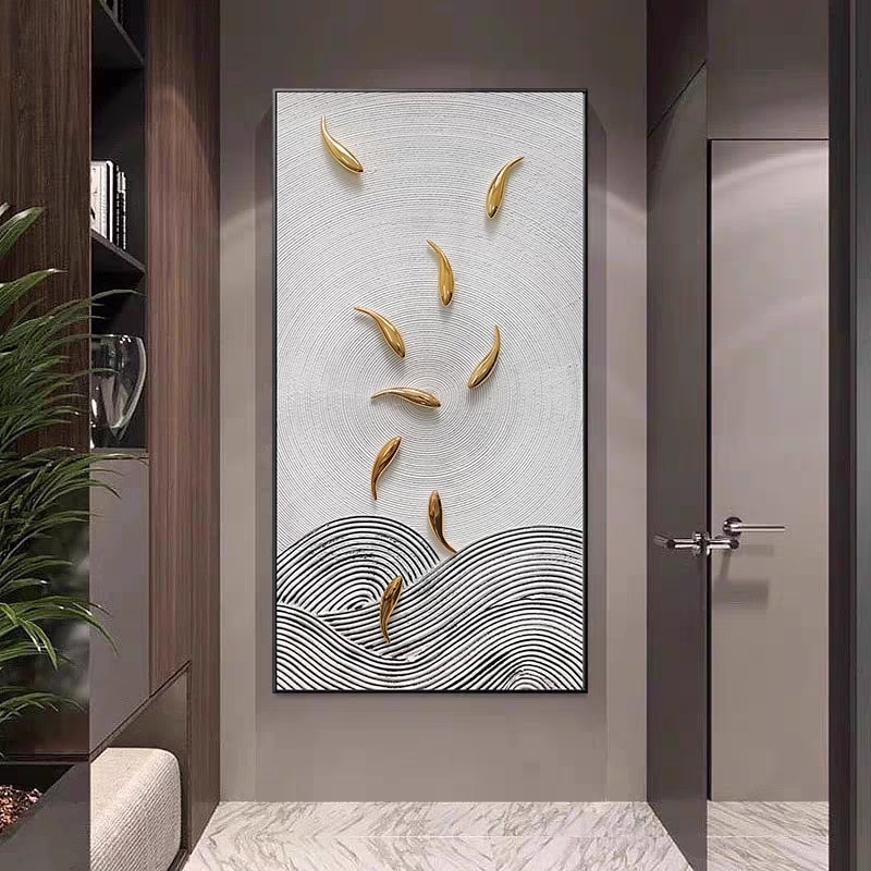 Ether Streams (Hand-Painted & 3D Art)