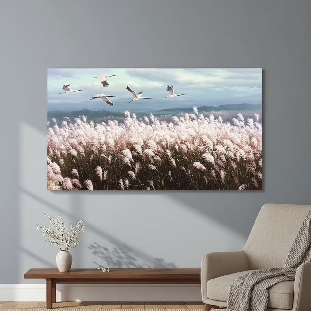 Serenity Skyscape (Hand-Painted Art)