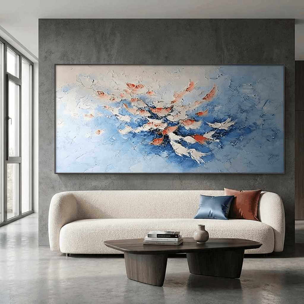 Oceanflare Convergence (Hand-Painted Art)