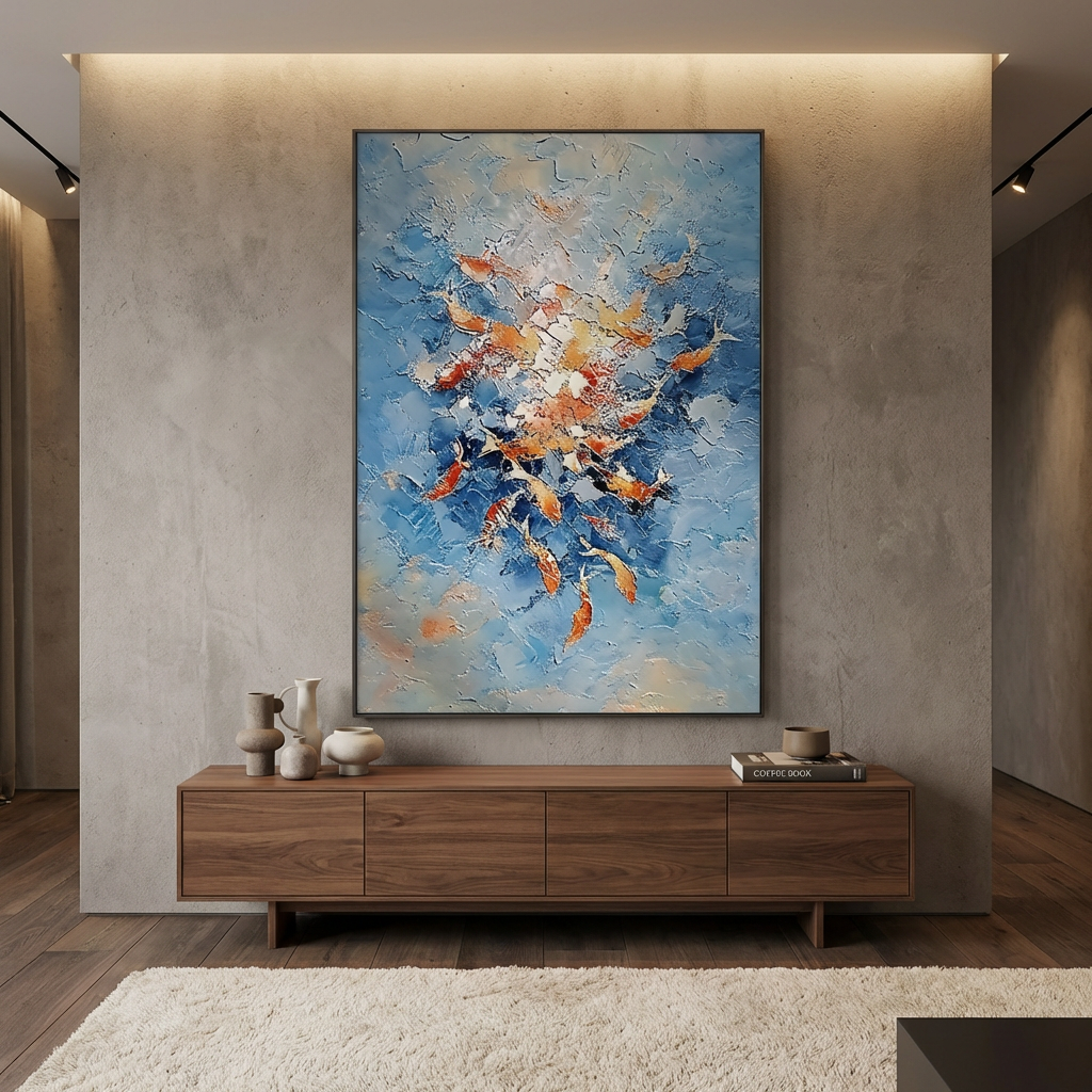 Oceanflare Tides (Hand-Painted Art)