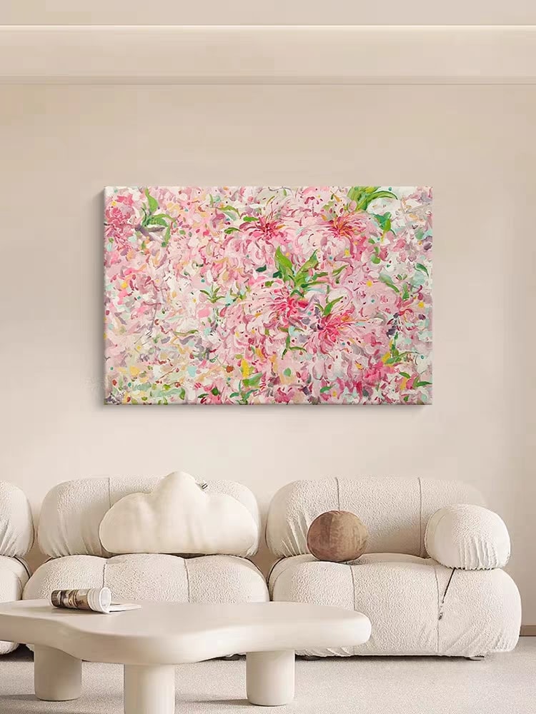 Springtime Radiance (Hand-Painted Art)
