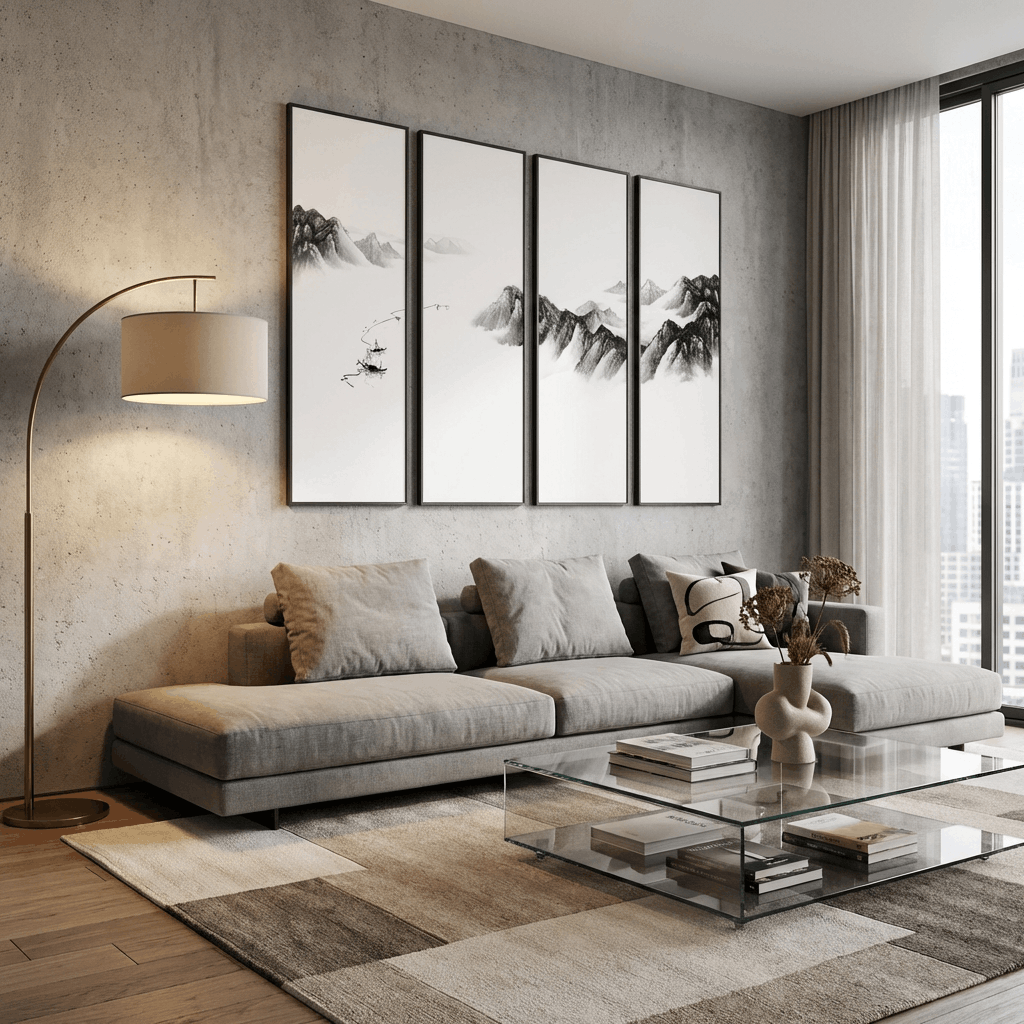 Ethereal Peaks (Canvas Wall Art)