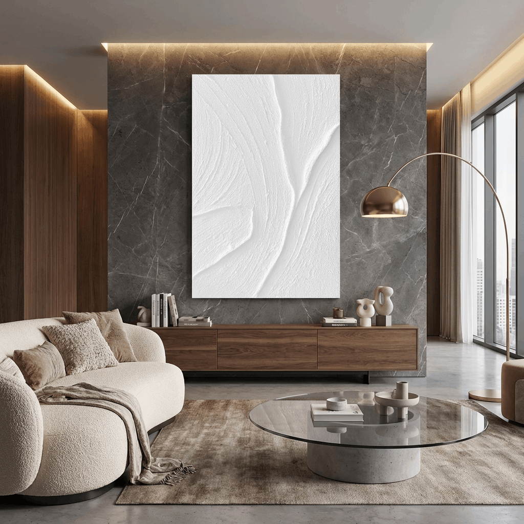 Ethereal Touch (Hand-Painted Art)