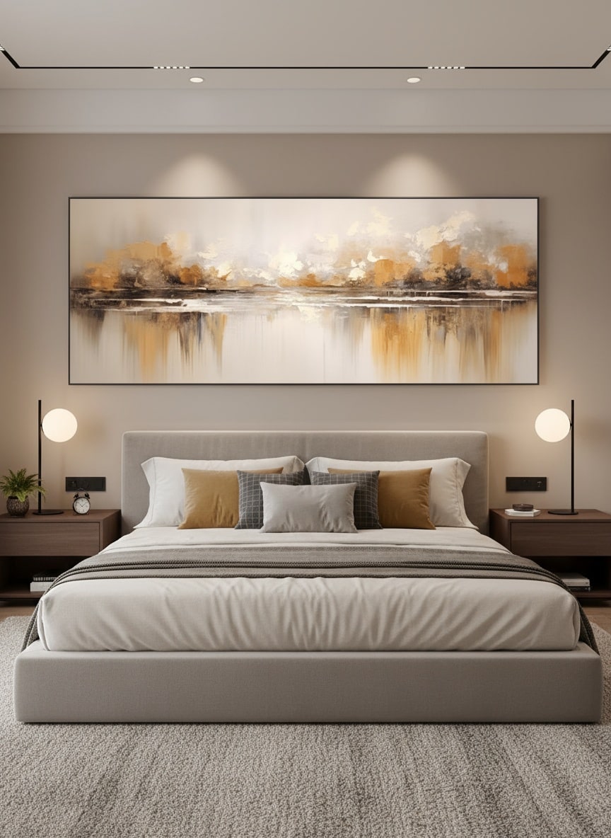 Sienna Divides (Hand-Painted Art)