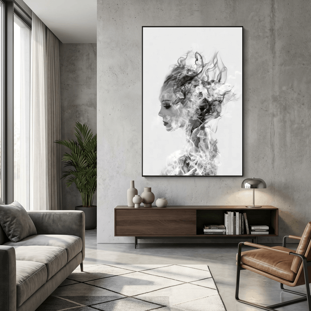 Facade of Serenity (Canvas Wall Art)