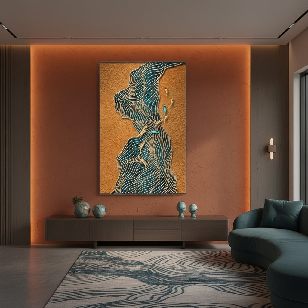 Bronzic Odyssey (Canvas Art)