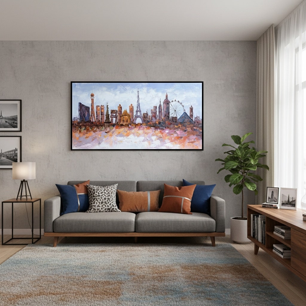 Urban Dreamscapes (Hand-Painted Art)