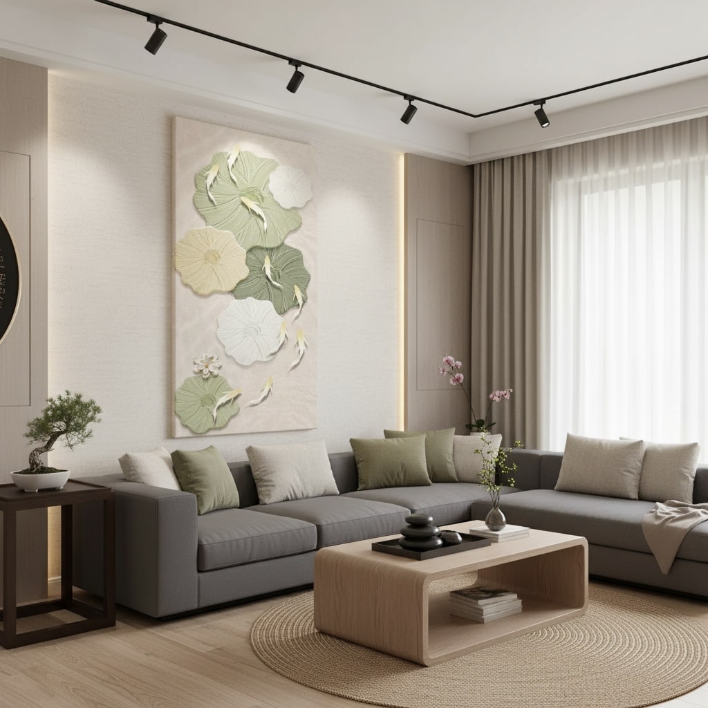 Umber Drift (Canvas Art)