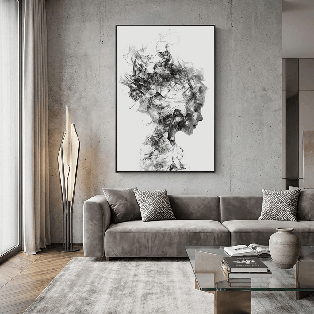 Facade of Serenity (Canvas Wall Art)