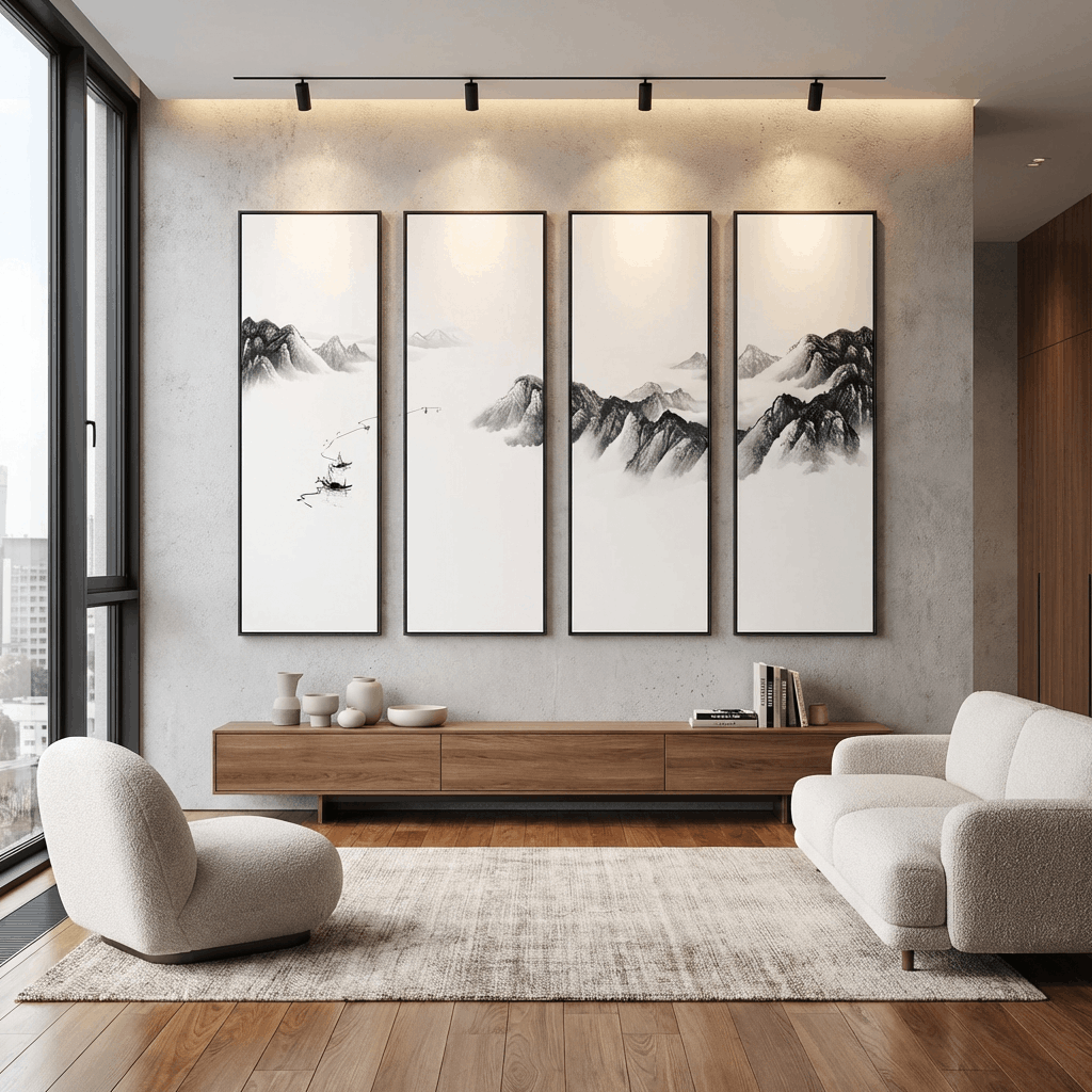 Ethereal Peaks (Canvas Wall Art)