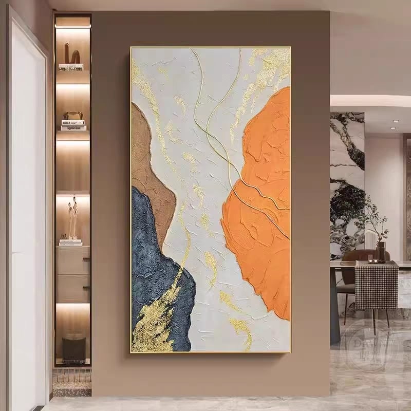 Ochre Passage (Hand-Painted Art)