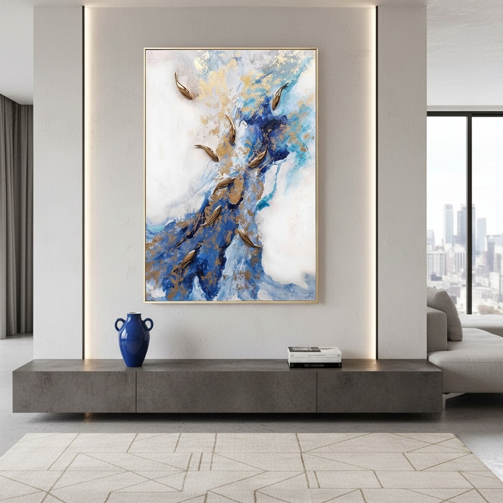 Aether Torrents (Hand-Painted & 3D Art)