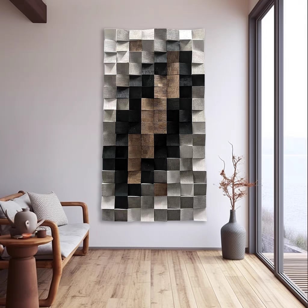Monolith Mosaic (3D Wall Art)