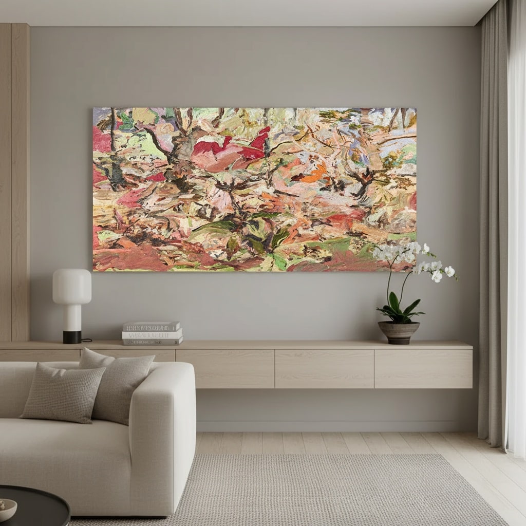 Woodland's Veil (Hand-Painted Art)