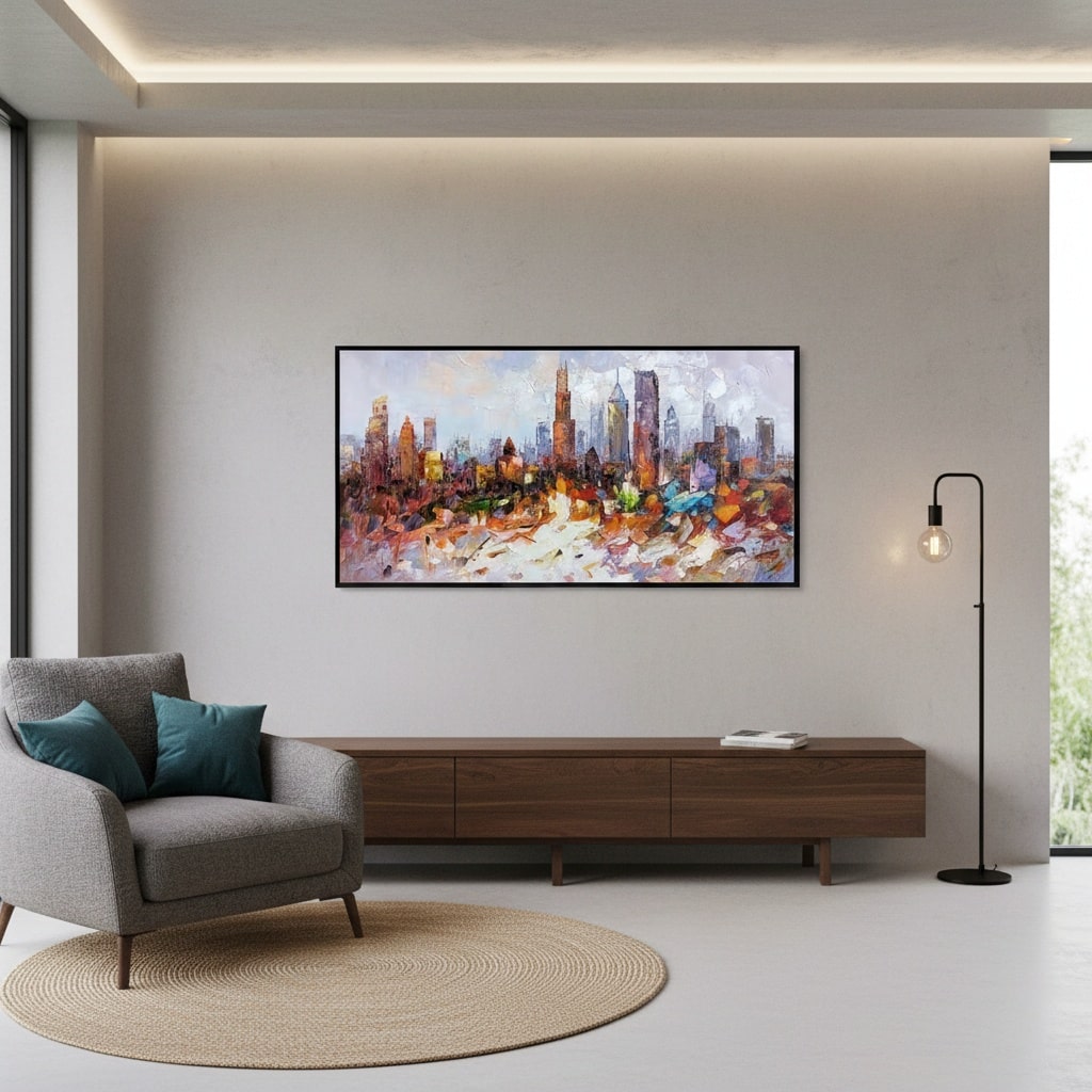 Urban Dreamscapes (Hand-Painted Art)