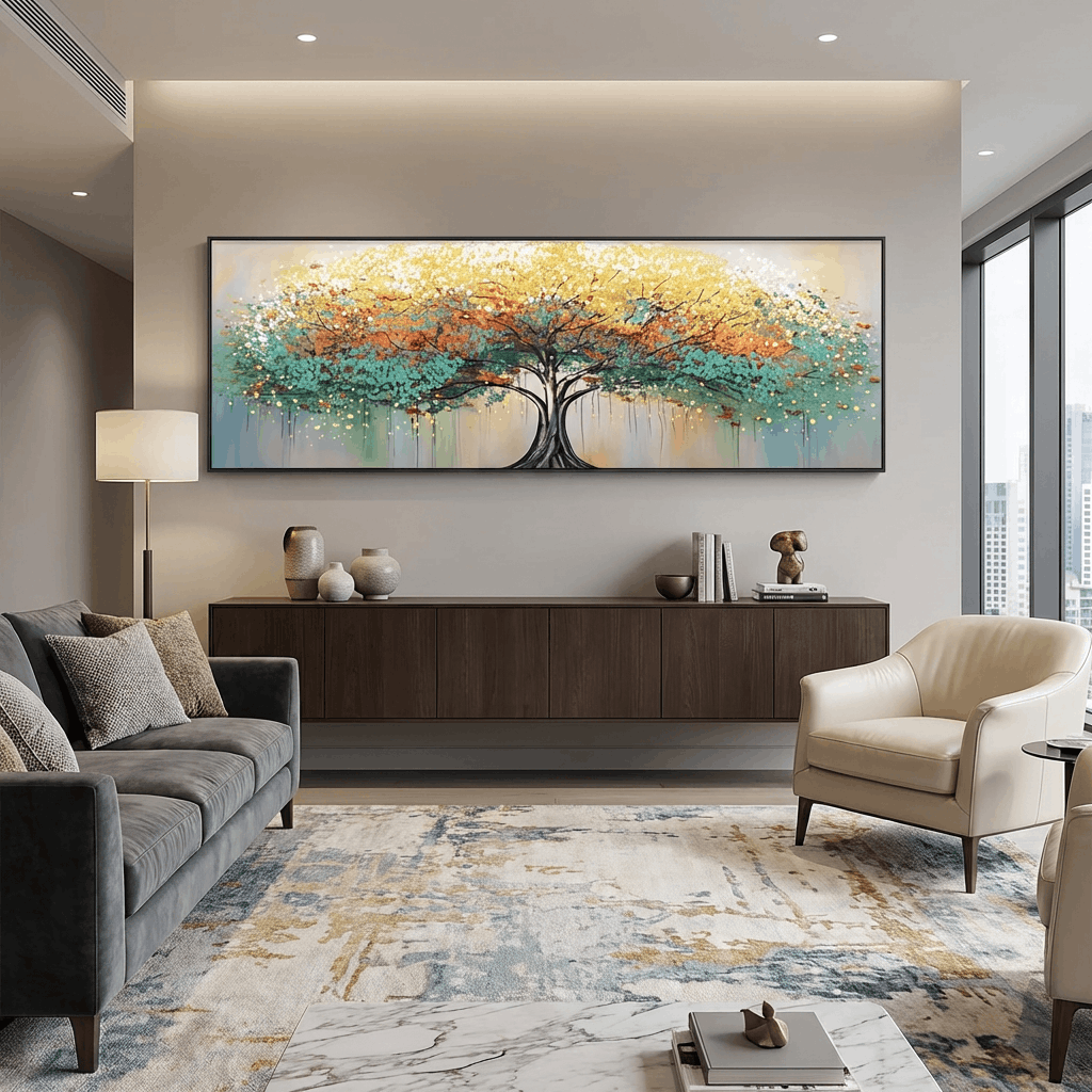 Twilight Canopy (Hand-Painted Art)